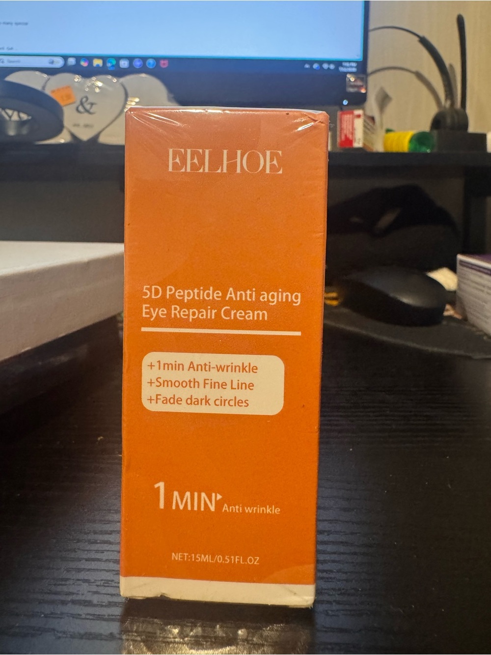 EELHOE 5D Peptide Anti-Aging Eye Repair Cream — Orange
